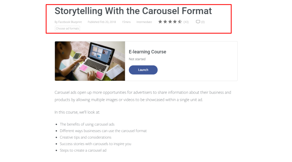 Storytelling with Carousel