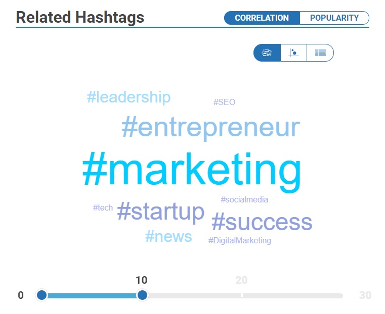 business hashtags