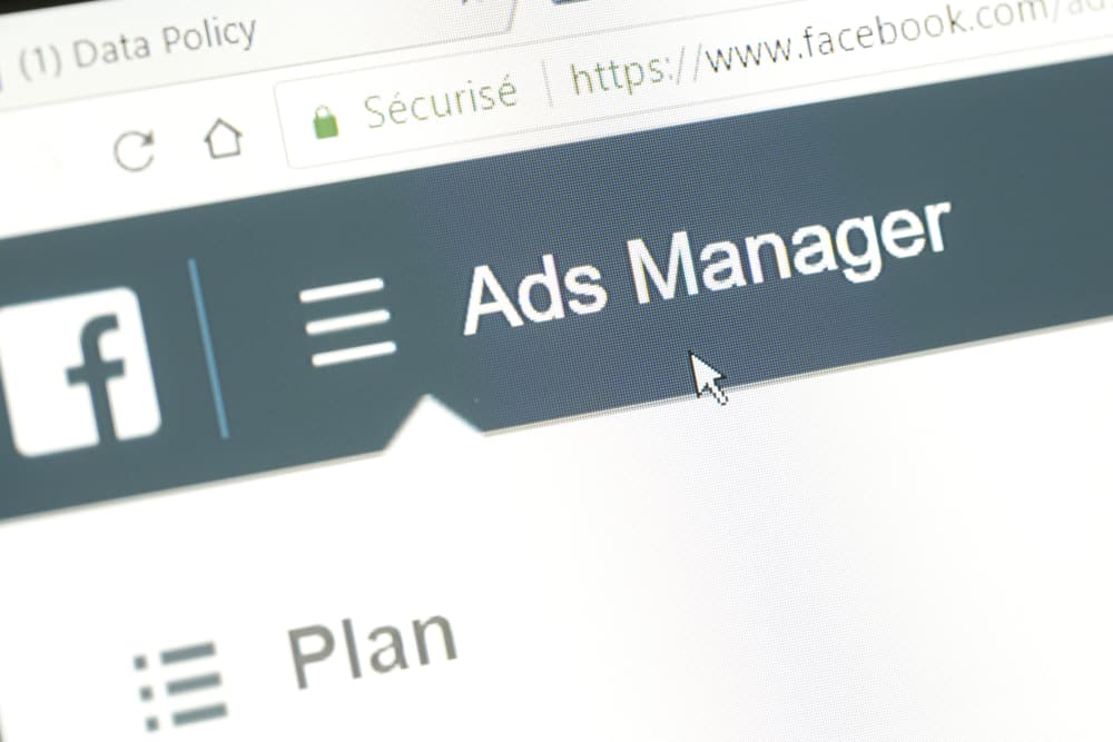 facebook ads manager